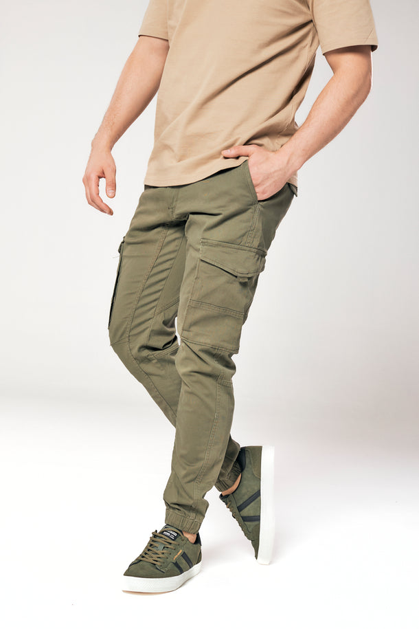 Product PANTALÓN CARGO PAUL FLAKE - Olive Night - Image 1