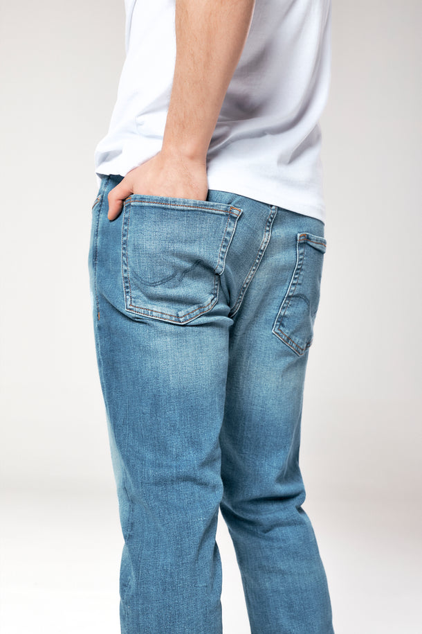 Product JEANS SLIM TIM  - Blue Denim - Image 4