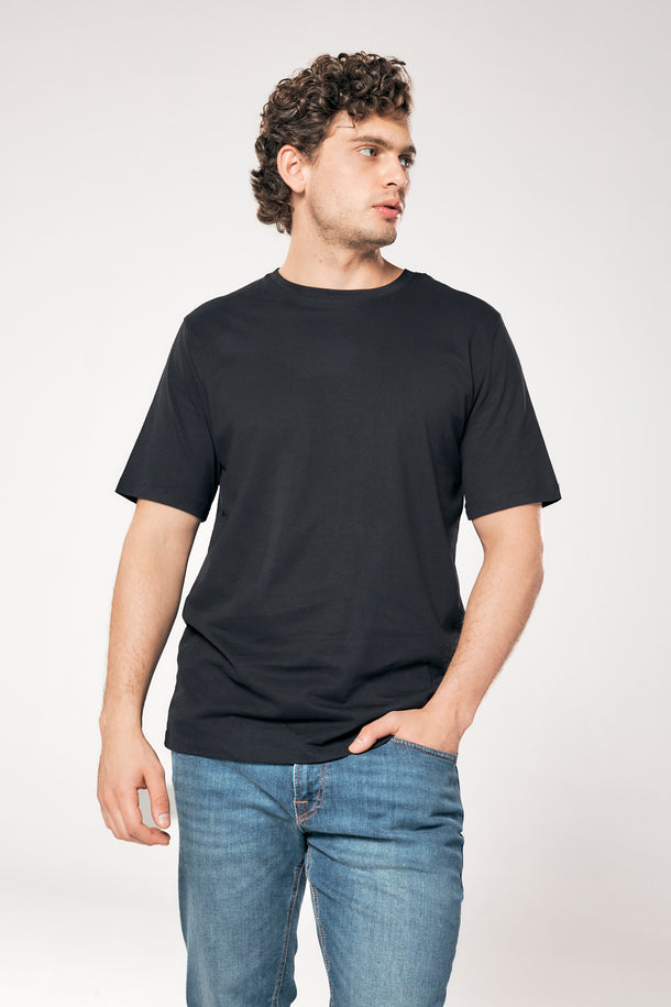 Product CAMISETA ORGANIC BÁSICA - Black Detail:SLIM - Image 1