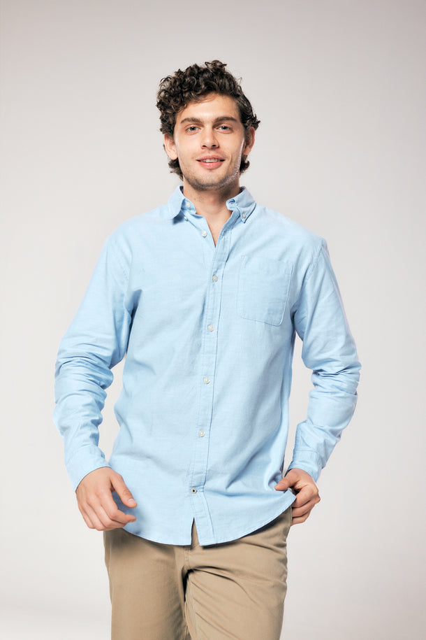 Product CAMISA OXFORD - Cashmere Blue Fit:SLIM FIT - Image 1