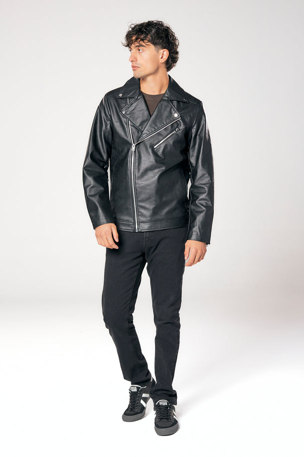 Product BIKER JACKET ROCKY - Black - Image 2