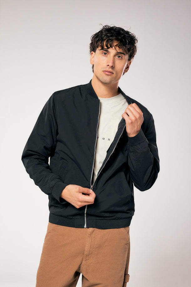 Product CHAMARRA BOMBER ROY - Black - Image 1