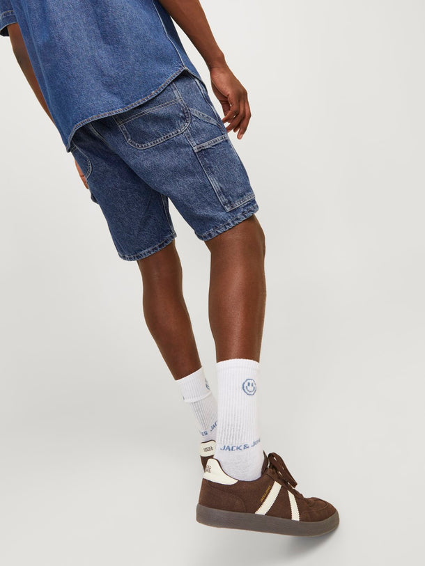 Product SHORT TONY CARPENTER - Blue Denim - Image 3