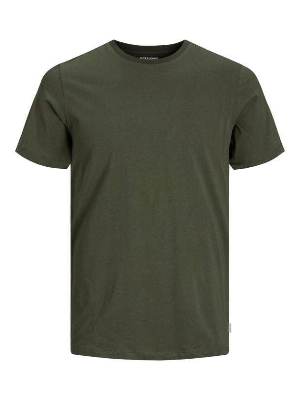 Product CAMISETA ORGANIC BÁSICA - Olive Night Detail:SLIM - Image 5