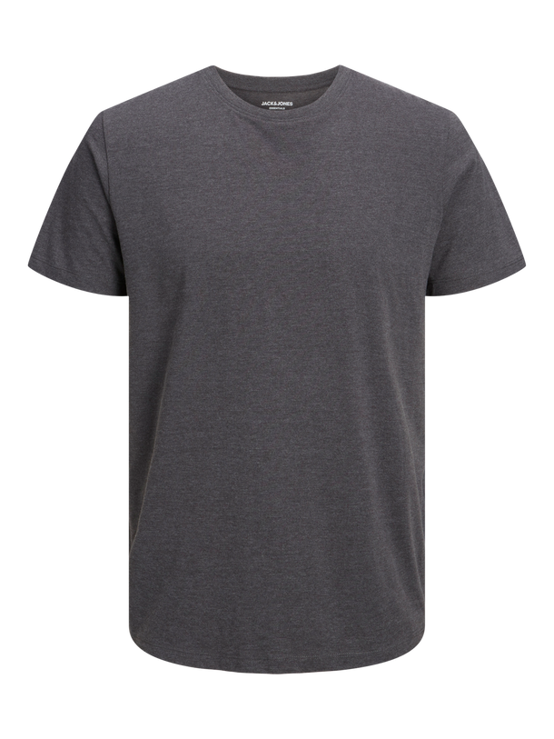 Product PLAYERA ORGANIC CUELLO REDONDO - Dark Grey Melange - Image 5