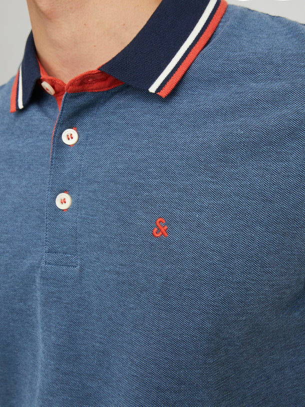 Product POLO PAULOS - Denim Blue Detail:SLIM FIT - Image 7