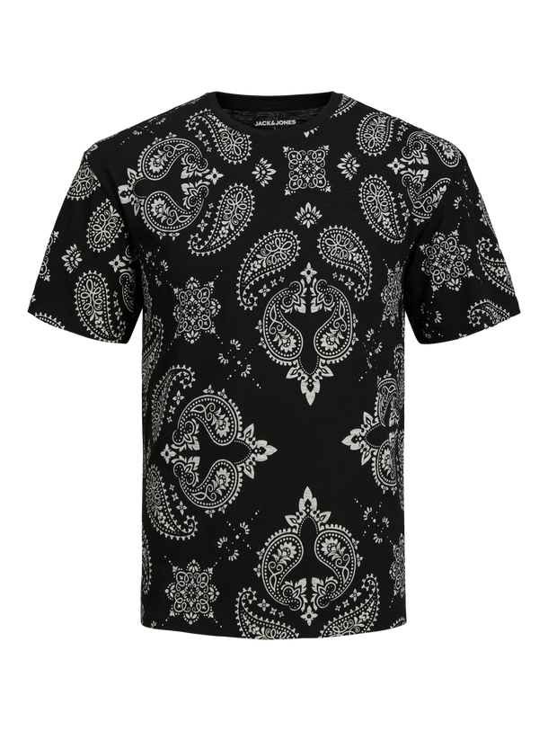 Product PLAYERA PAISLEY - Black - Image 1