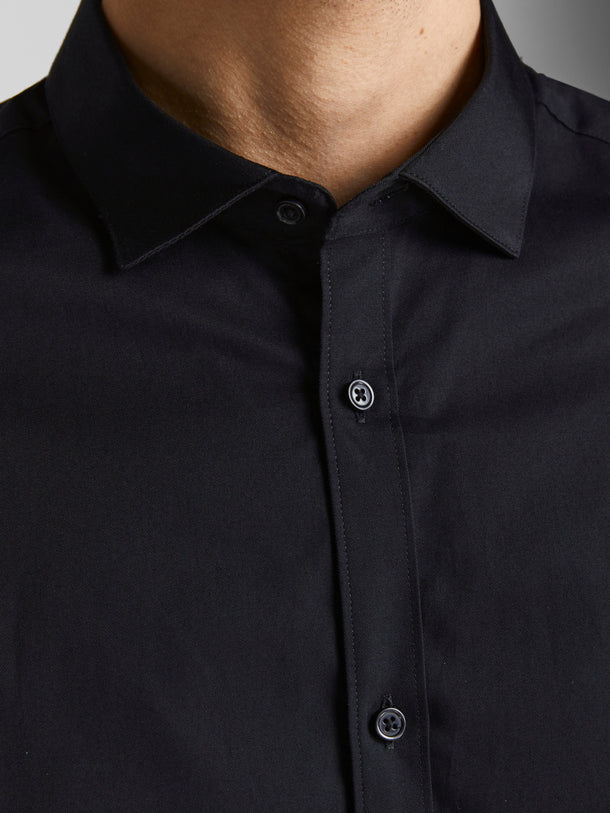 Product CAMISA CARDIFF LIGERA  - Black Fit:SLIM FIT - Image 6