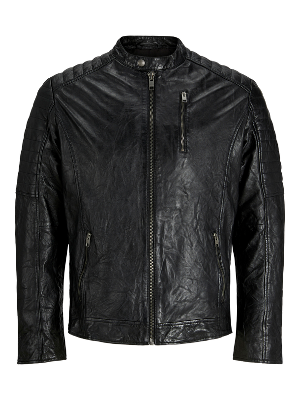 Product CHAMARRA BIKER RICHARD DE PIEL - Black - Image 5