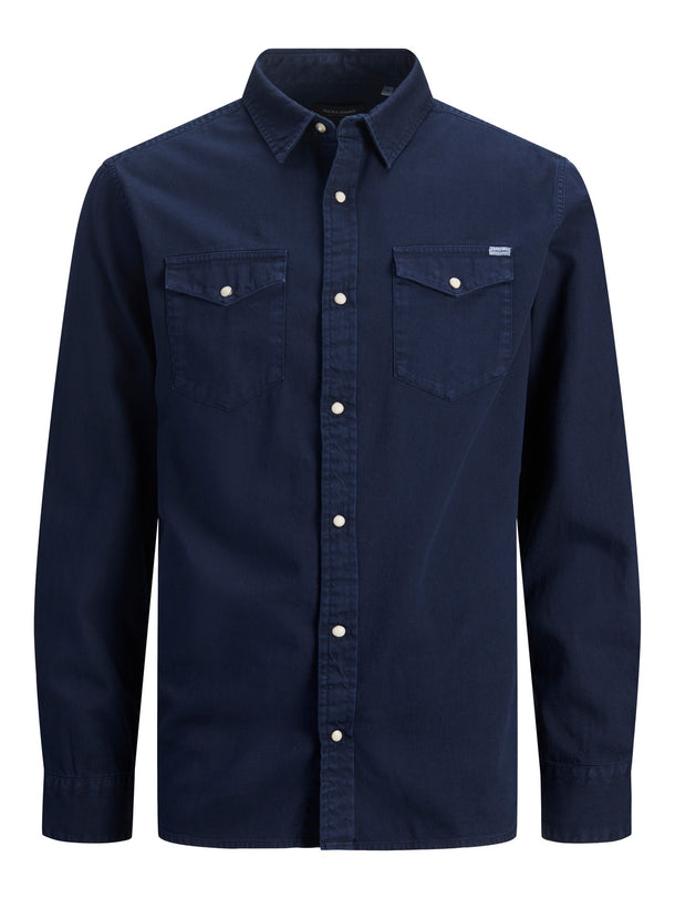 Product CAMISA SHERIDAN DENIM - Dark Navy Fit:SLIM - Image 5