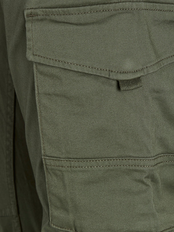 Product PANTALÓN CARGO PAUL FLAKE - Olive Night - Image 6