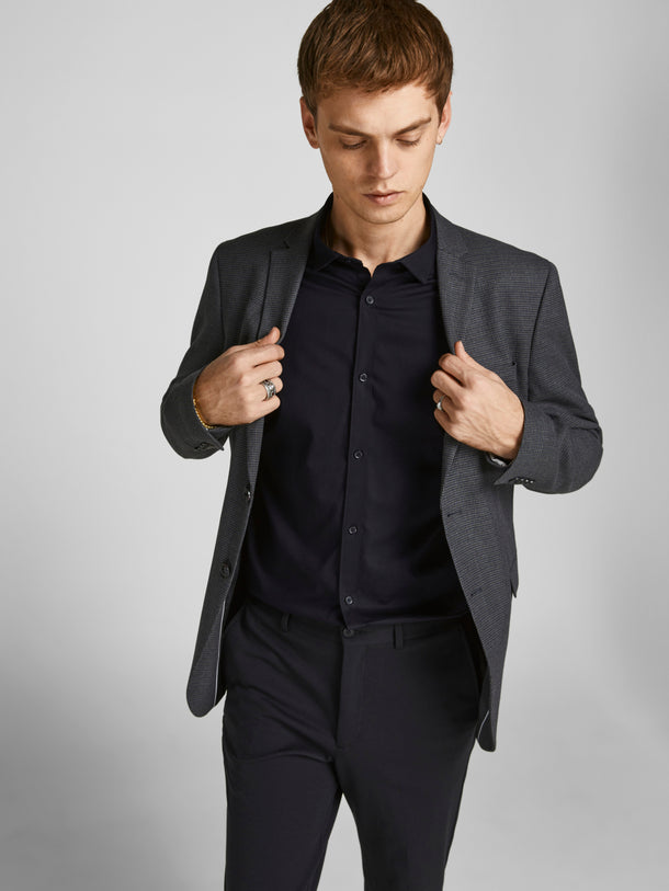 Product CAMISA CARDIFF LIGERA  - Black Fit:SLIM FIT - Image 3