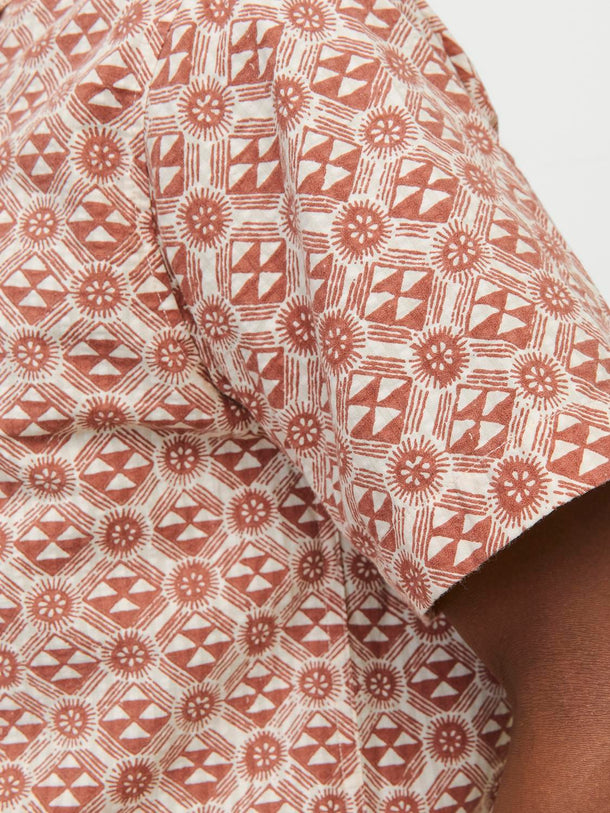 Product CAMISA LUKE SEERSUCKER - Maple Syrup - Image 6