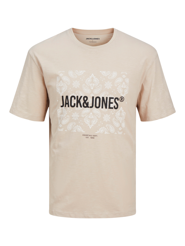 Product PLAYERA PAISLEY - Moonbeam Print:JACK&JONES - Image 1