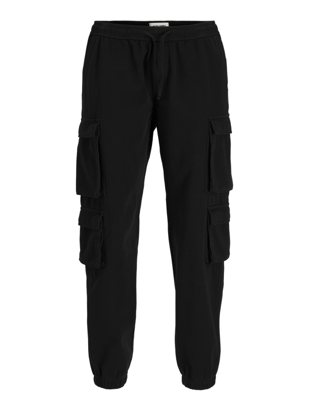 Product PANTALÓN CARGO TAPPERED BILL - Black - Image 1