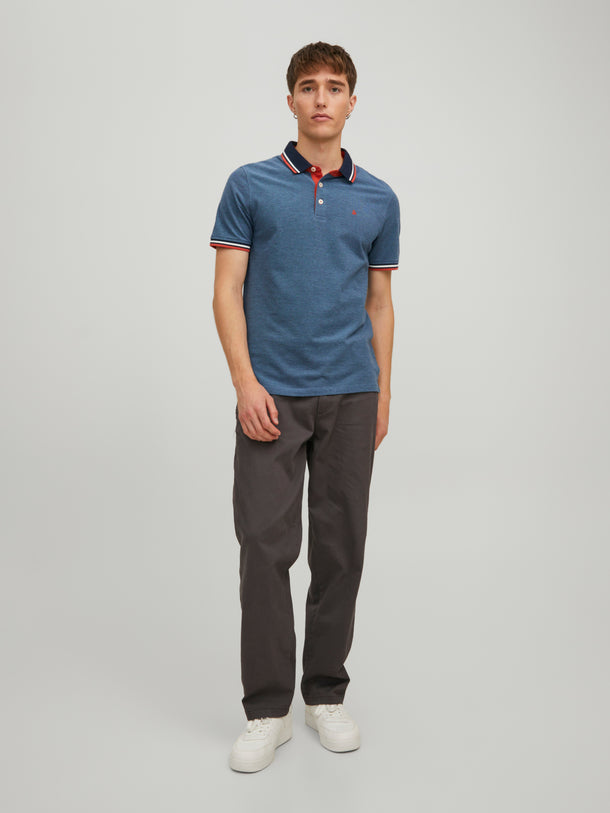 Product POLO PAULOS - Denim Blue Detail:SLIM FIT - Image 2