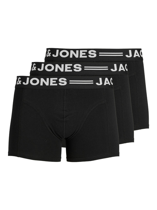 Product BOXERS 3 PACK SENSE - Black Detail:BLACK WAISTBAND - Image 4