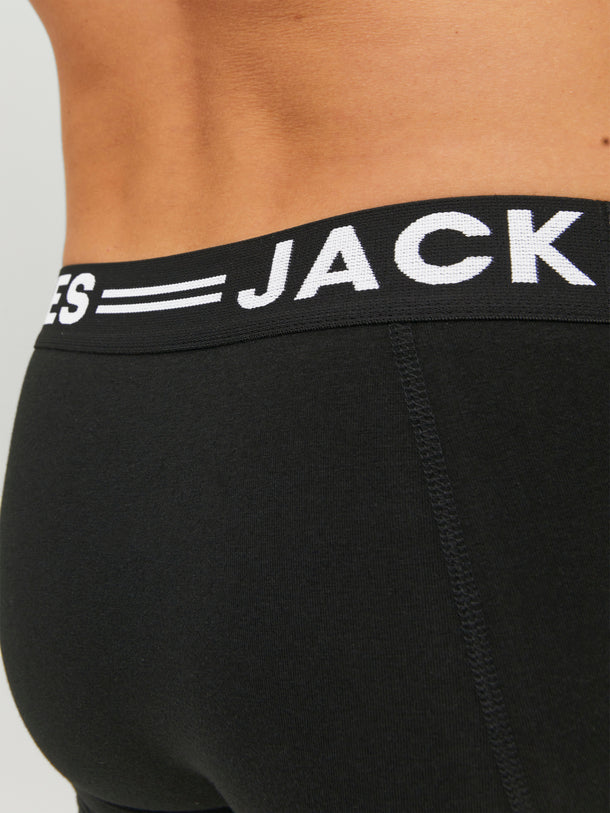 Product BOXERS 3 PACK SENSE - Black Detail:BLACK WAISTBAND - Image 6