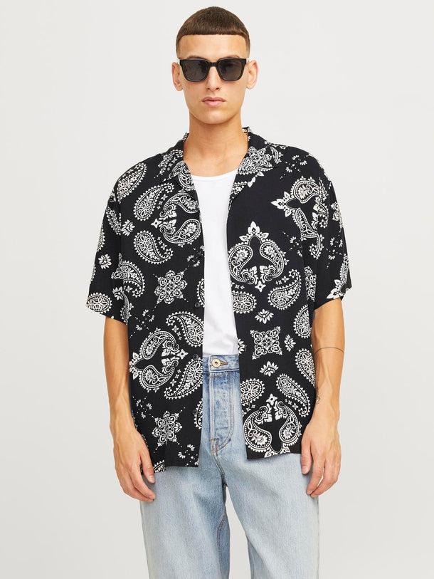 Product CAMISA PAISLEY - Black - Image 1