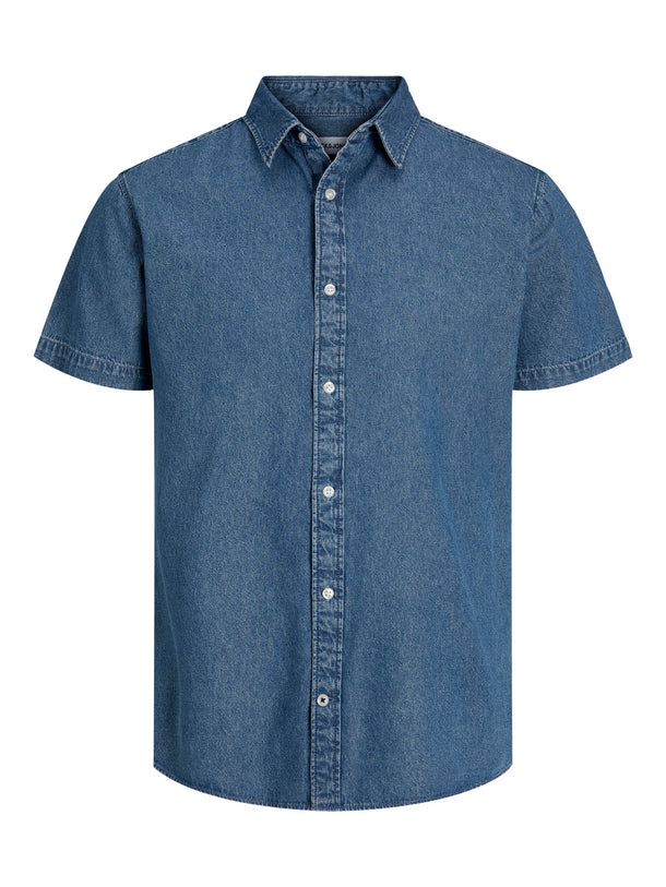 Product CAMISA KANSAS DENIM - Medium Blue Denim - Image 1