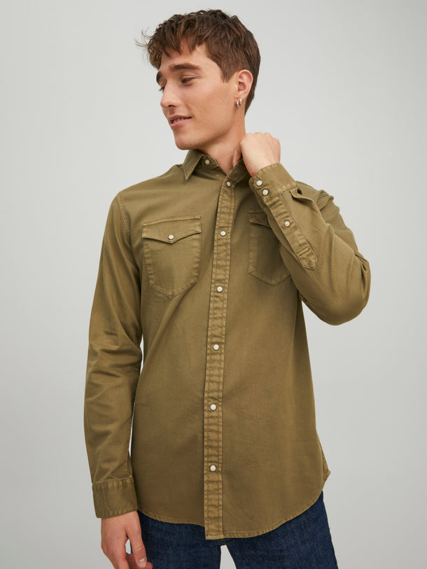 Product CAMISA SHERIDAN DENIM - Forest Night Fit:Slim - Image 3