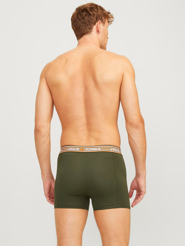 Product BOXERS 3 PACK DARVIN - Kombu Green Pack:Deep Teal - Vineyard Wine - Image 4