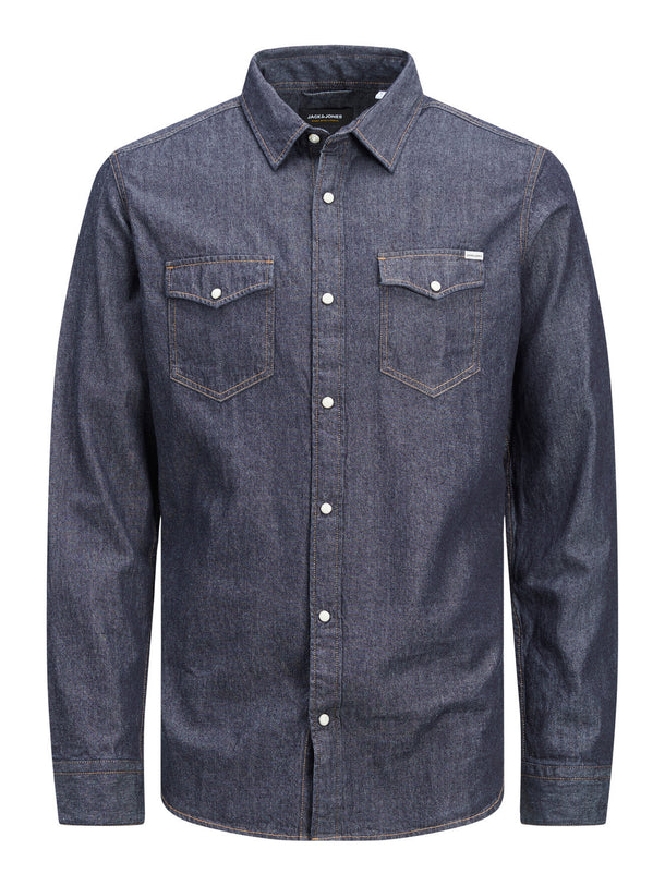 Product CAMISA SHERIDAN DENIM - Dark Denim Fit:SLIM - Image 1