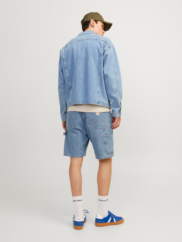 Product SHORT TONY CARPENTER - Blue Denim - Image 4