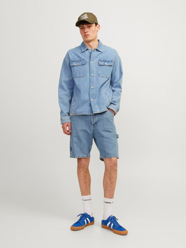 Product SHORT TONY CARPENTER - Blue Denim - Image 2