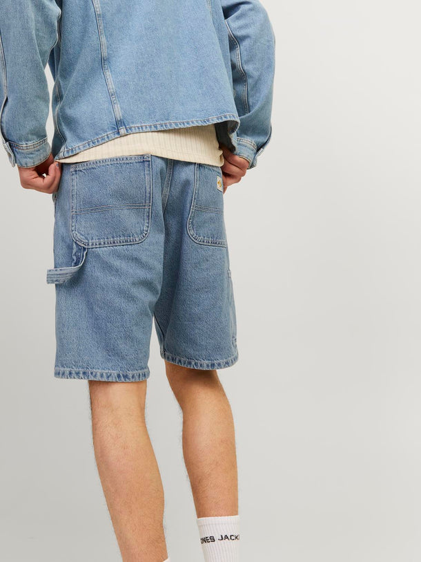 Product SHORT TONY CARPENTER - Blue Denim - Image 3