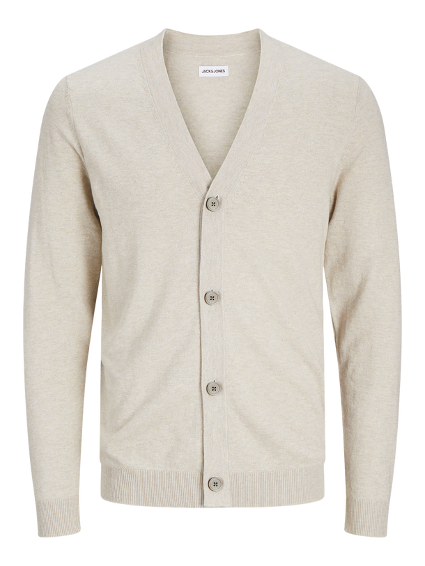 Product CARDIGÁN EMIL - Oatmeal Detail:MELANGE - Image 5
