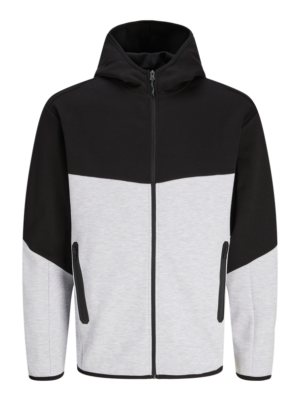 Product SUDADERA FUSION - Light Grey Melange - Image 5