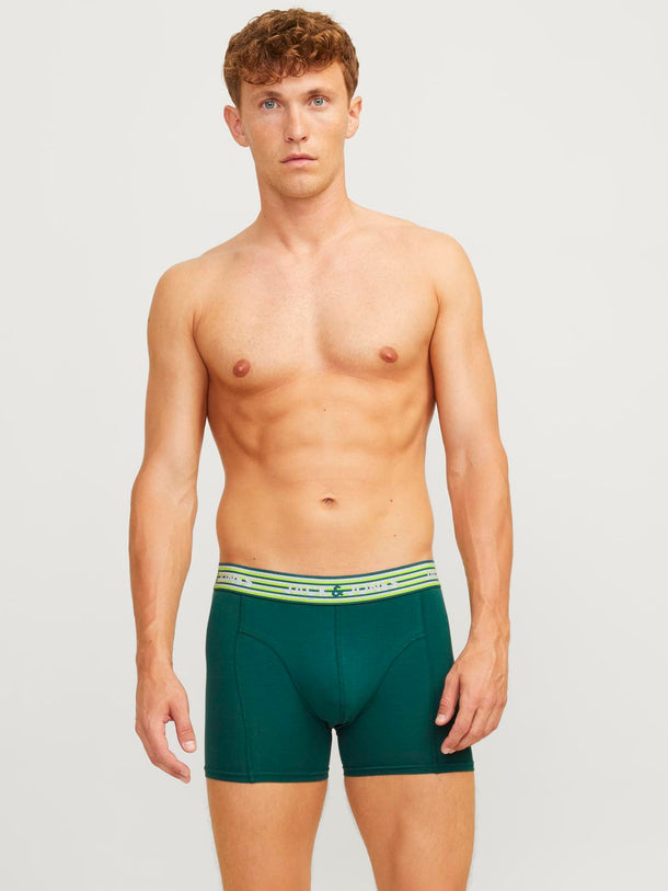 Product BOXERS 3 PACK DARVIN - Kombu Green Pack:Deep Teal - Vineyard Wine - Image 8