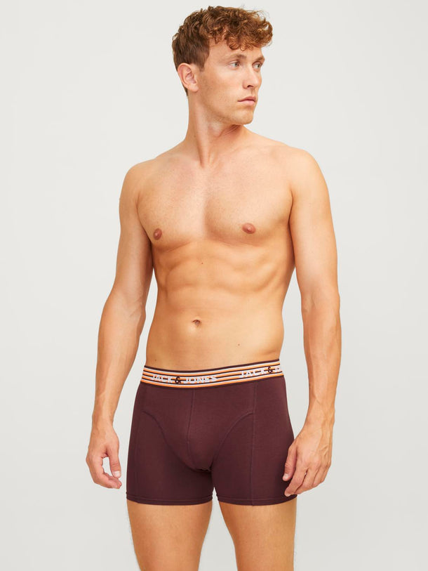 Product BOXERS 3 PACK DARVIN - Kombu Green Pack:Deep Teal - Vineyard Wine - Image 3