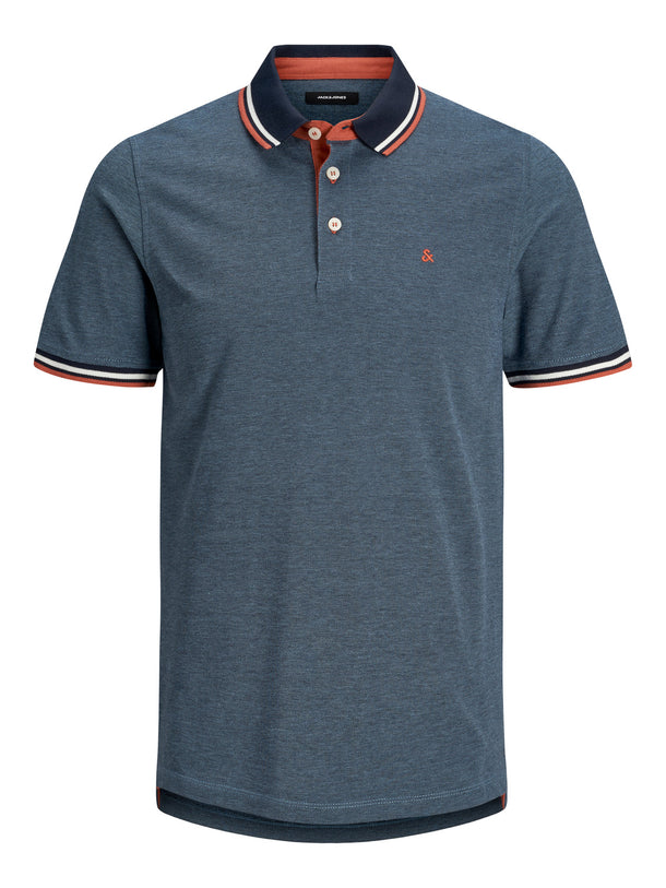 Product POLO PAULOS - Denim Blue Detail:SLIM FIT - Image 5