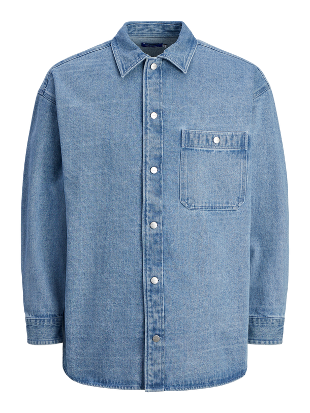 Product CAMISA SANTORINI DENIM - Light Blue Denim - Image 5