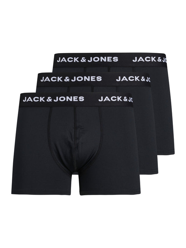 Product BOXERS 3 PACK MICROFIBRA - Black Detail:Black - Black - Image 4