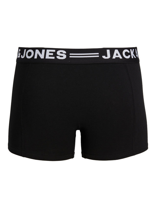 Product BOXERS 3 PACK SENSE - Black Detail:BLACK WAISTBAND - Image 5