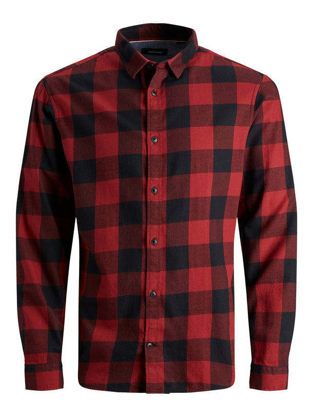 Product CAMISA LEÑADOR GINHAM - Brick Red Fit:SLIM FIT - Image 5