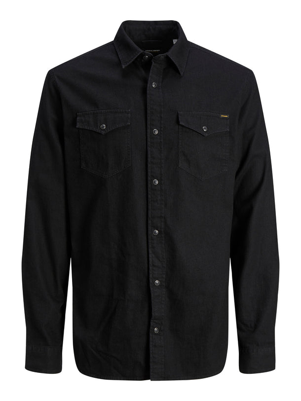 Product CAMISA SHERIDAN DENIM - Black Denim Fit:Slim - Image 3