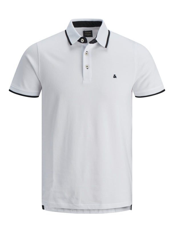 Product POLO PAULOS - White Detail:SLIM FIT - Image 4