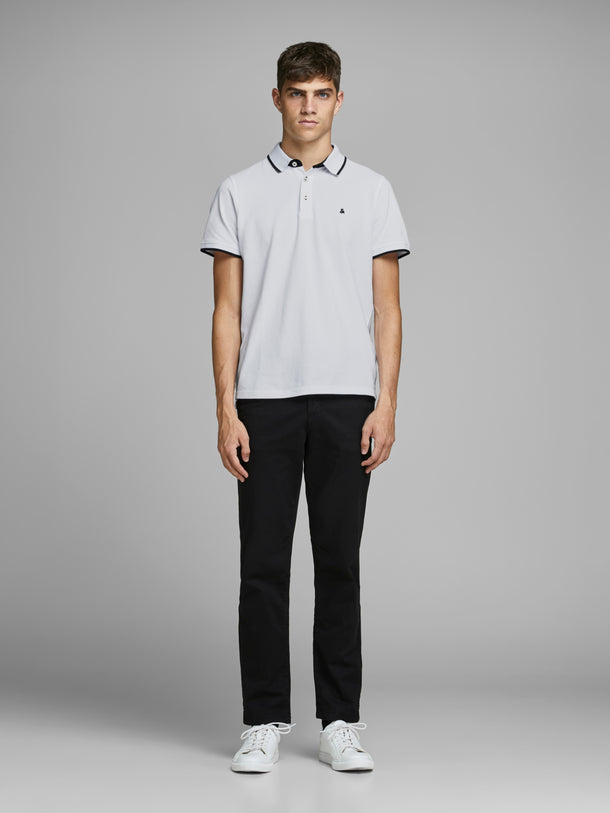 Product POLO PAULOS - White Detail:SLIM FIT - Image 8