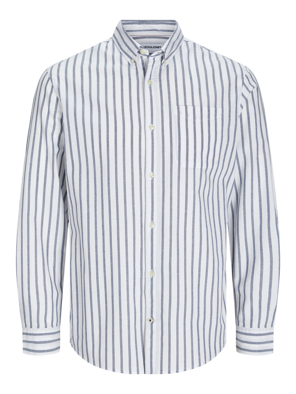 Product CAMISA OXFORD - Ensign Blue Stripes:STRIPES - Image 5