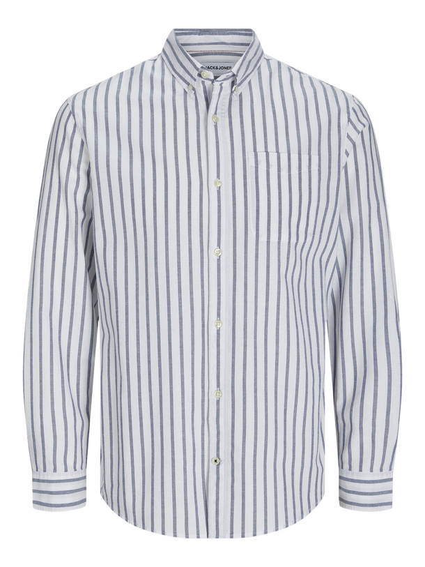 Product CAMISA OXFORD - Ensign Blue Stripes:STRIPES - Image 6