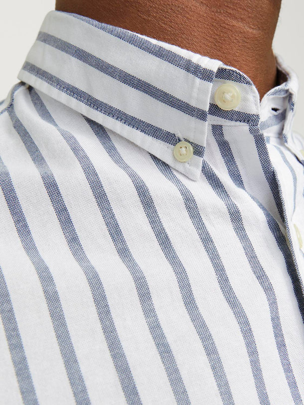 Product CAMISA OXFORD - Ensign Blue Stripes:STRIPES - Image 7