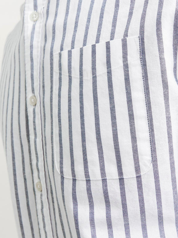 Product CAMISA OXFORD - Ensign Blue Stripes:STRIPES - Image 8